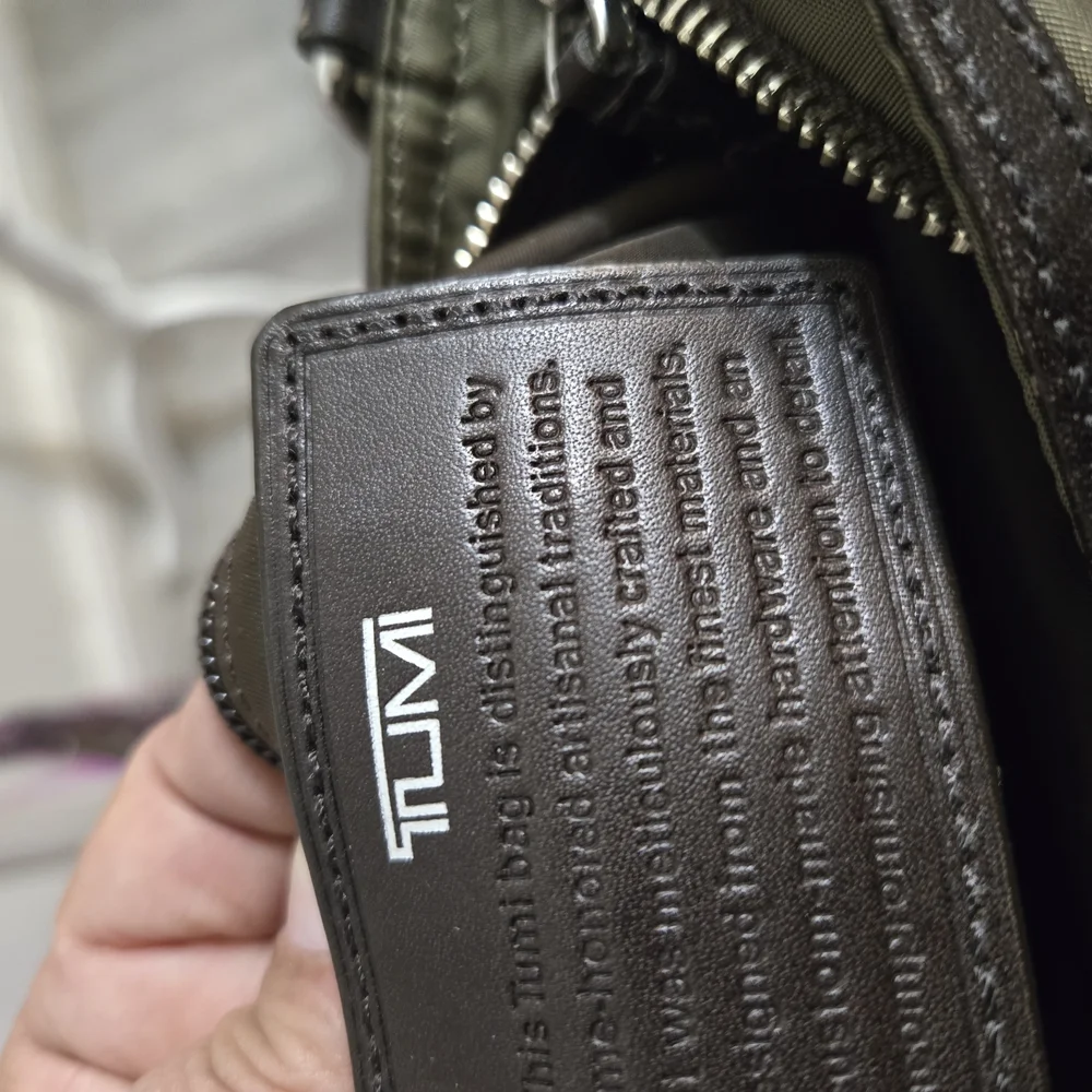 Tumi Olive Crossbody Bag